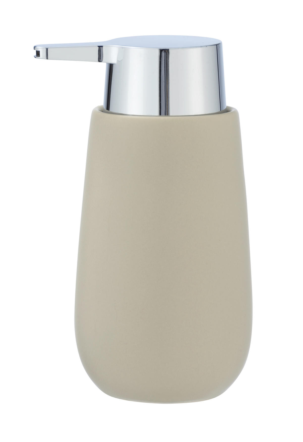 TVÅLPUMP plast, keramik  - beige/kromfärg, Basics, plast/keramik (7,5/16/8cm)