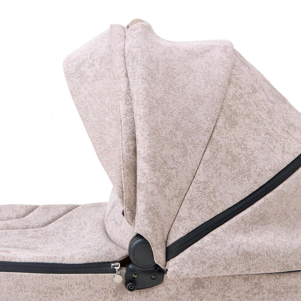 KINDERWAGENSET Facetty  - Beige/Braun, Design, Textil/Metall (104,5/62/94cm) - Jimmylee