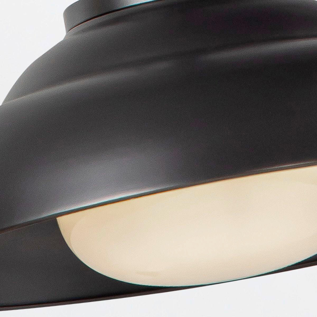 HÄNGELEUCHTE 36,8/29,5 cm  - Bronzefarben, KONVENTIONELL, Glas/Metall (36,8/29,5cm) - Elstead Lighting