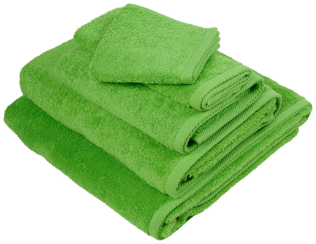 HANDTUCH Palma Grün  - Grün, Basics, Textil (50/100cm) - Esposa