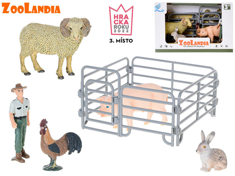 HRACÍ FIGURKA - vícebarevná, Basics, plast (22/14.5/10cm)