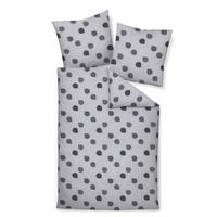 BETTWÄSCHE Seersucker 135/200 cm  - Silberfarben, Design, Textil (135/200cm) - Janine