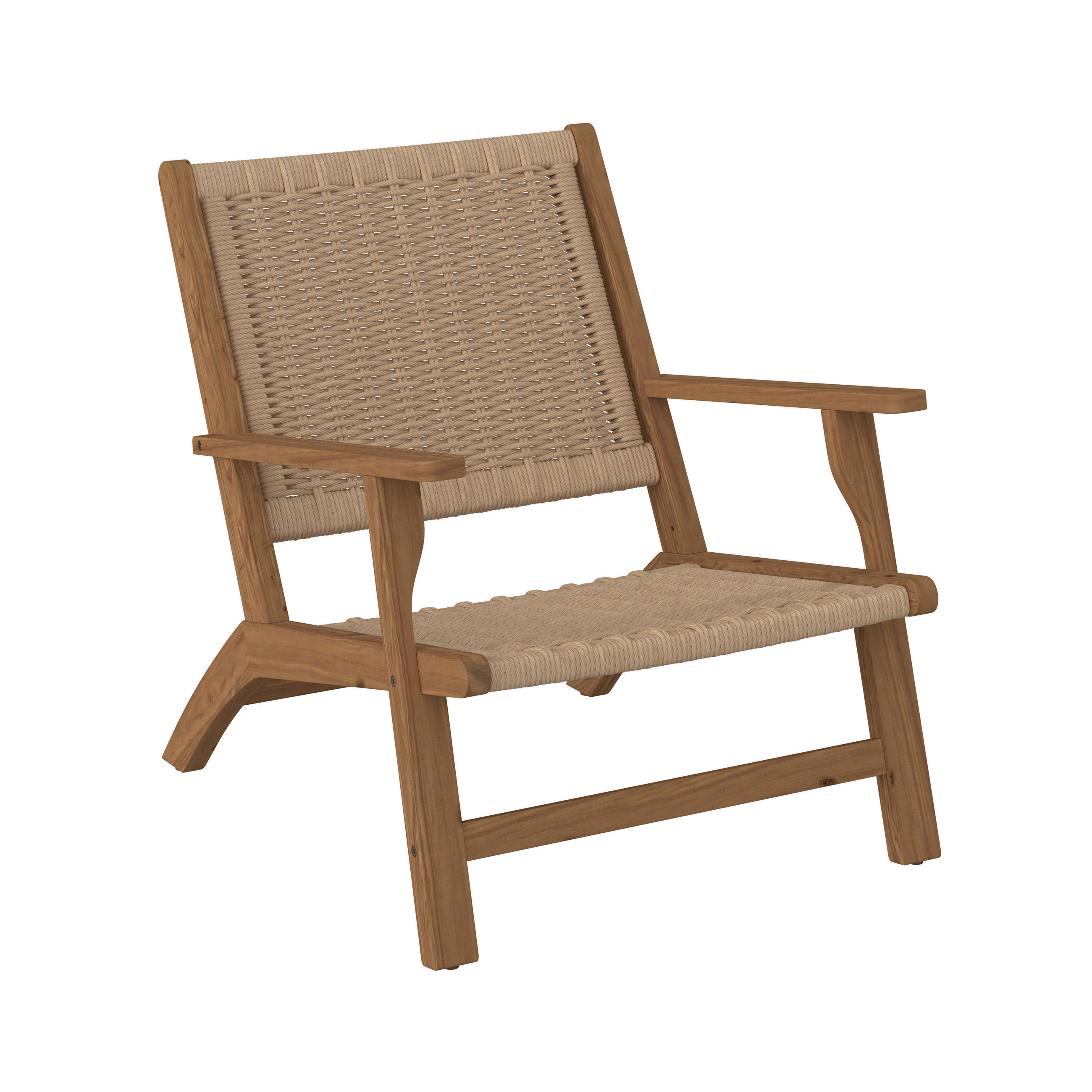 GARTENSESSEL Holz Akaziefarben, Beige  - Beige/Akaziefarben, MODERN, Holz (66/76/80cm) - Ambia Garden