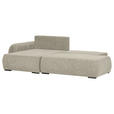 ECKSOFA Mintgrün Flachgewebe Zierkissen, Rückenkissen, Bettkasten, Schlaffunktion, Rücken echt, Liegefläche im Originalstoff  - Schwarz/Mintgrün, KONVENTIONELL, Kunststoff/Textil (145/260cm) - Carryhome