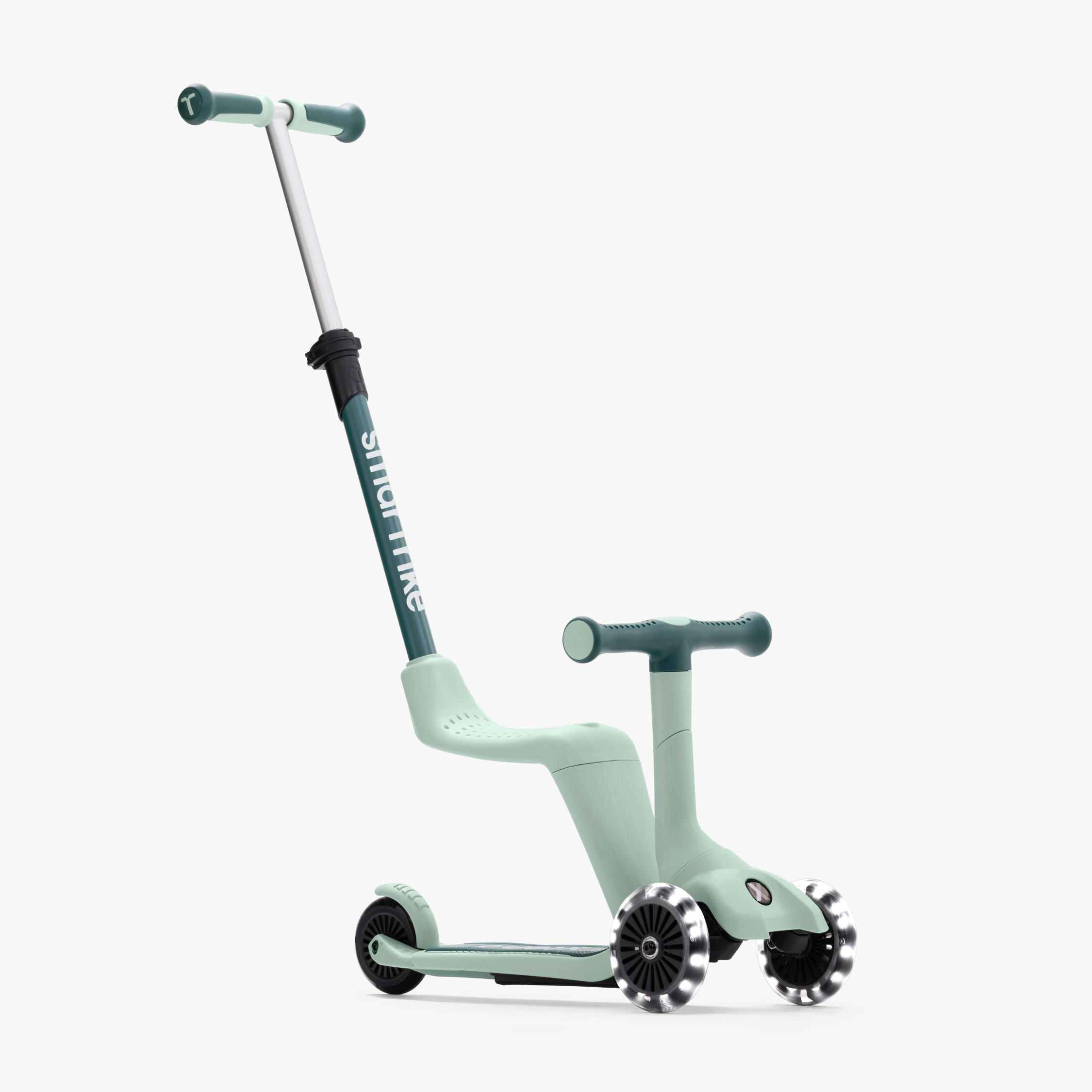 KINDERSCOOTER Xtrend Mini-ride  - Salbeigrün, Basics, Metall (24/90,5/66cm) - Sonnhaus