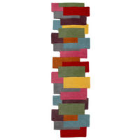 WOLLTEPPICH 230/60 cm Multicolor  - Multicolor, Basics, Textil (230/60cm) - Xora