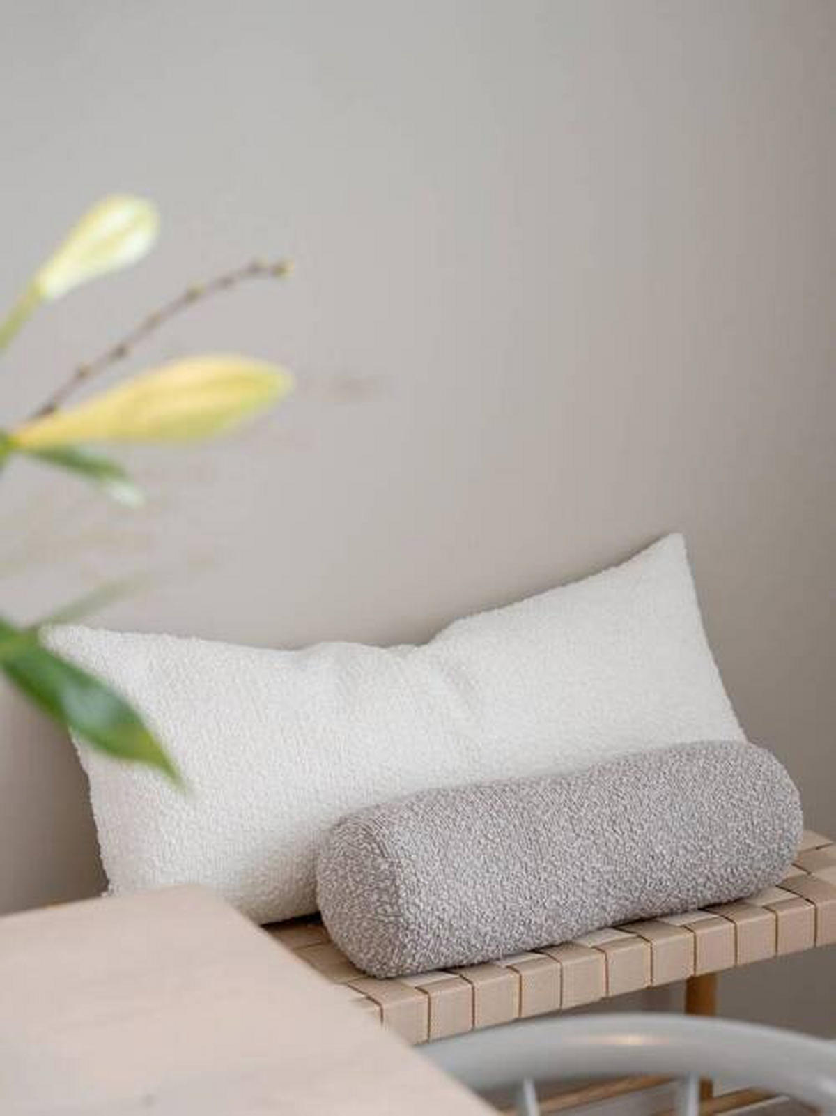 KISSENHÜLLE Trond 60/60 cm  - Weiß, Basics, Textil (60/60cm)
