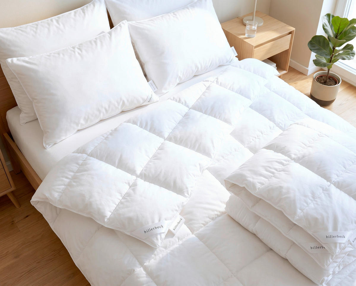 BETTENSET 135/200 cm  - Weiß, Basics, Textil (135/200cm) - Billerbeck