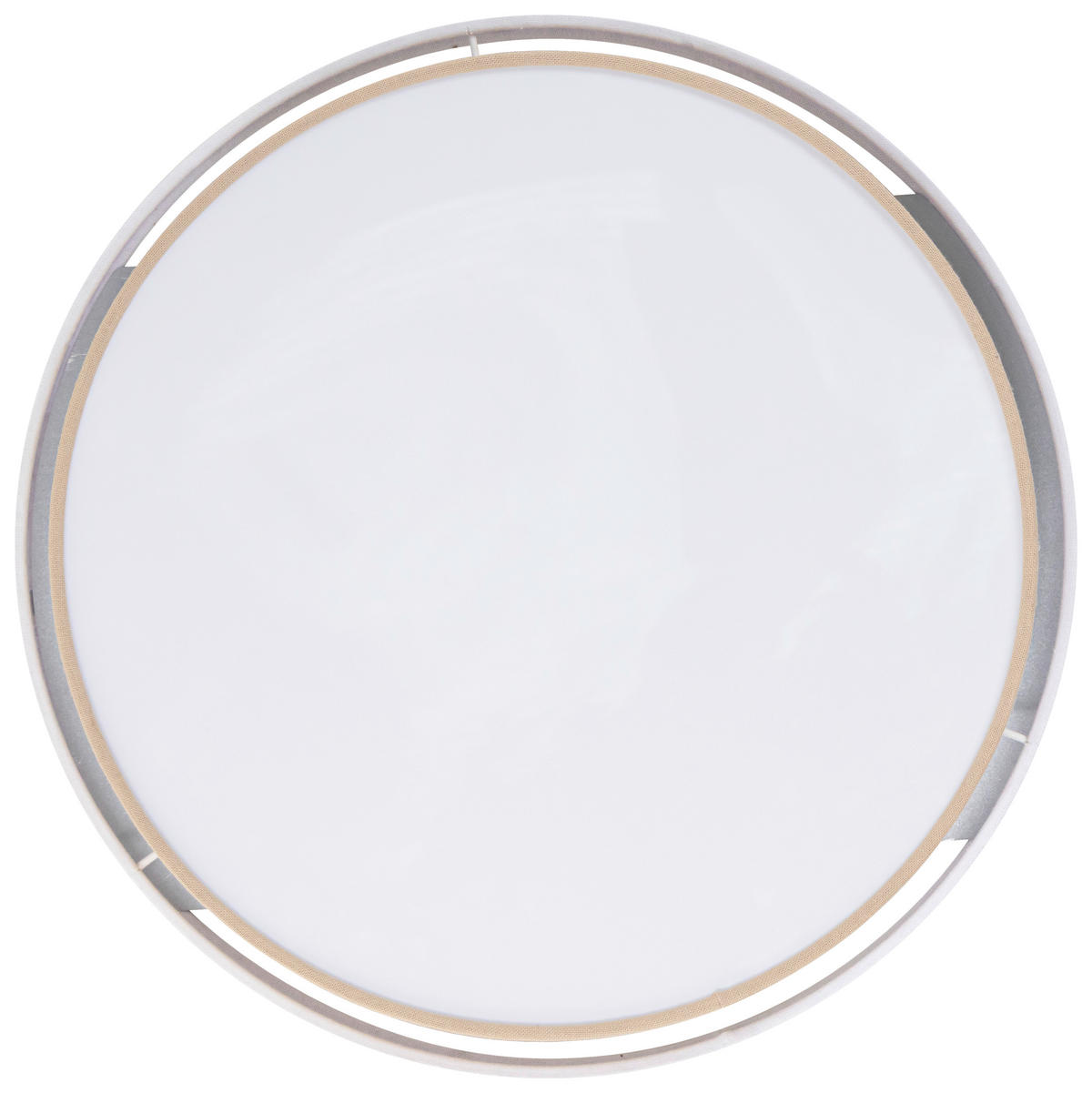 DECKENLEUCHTE 45/13 cm   - Beige/Weiß, MODERN, Kunststoff/Textil (45/13cm) - Novel