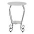 BEISTELLTISCH rund Schwarz - Schwarz, Trend, Stein/Metall (Ø41/59cm) BEISTELLTISCH rund Schwarz - Schwarz, Trend, Stein/Metall (Ø41/59cm)
