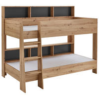 Etagenbett Sway Eiche Artisan - Eiche Artisan, KONVENTIONELL, Holzwerkstoff (90/200cm) - Boxxx