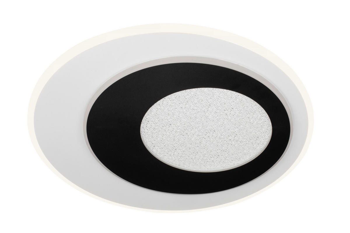 PLAFONIERĂ CU LED - alb, Basics, plastic/metal (48cm) - Novel