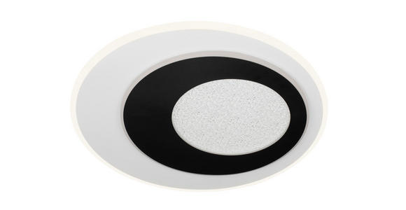 LED-DECKENLEUCHTE 48 cm - Weiß, Basics, Kunststoff/Metall (48cm) - Novel