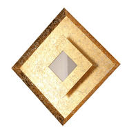 LED-WANDLEUCHTE Window 32/5,5/32 cm   - Goldfarben, Basics, Metall (32/5,5/32cm)