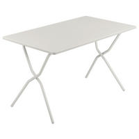 GARTENKLAPPTISCH 120/70/72 cm Metall rechteckig  - Beige, Basics, Metall (120/70/72cm) - Lafuma Mobilier