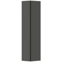GARDEROBENSCHRANK Gardasee  in 40/165/33 cm  - Anthrazit, Design, Holzwerkstoff (40/165/33cm) - Moderano