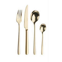 BESTICKSET SKY TREASURE 16 delar rostfritt stål  för 4 personer  - guldfärgad, Basics, metall (25,5/7/5,3cm) - Pintinox