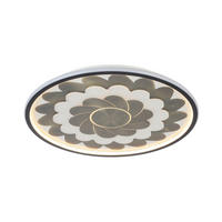 STROPNÉ LED SVIETIDLO, 58/5,5 cm  - čierna/biela, Lifestyle, kov/plast (58/5,5cm) - Dieter Knoll