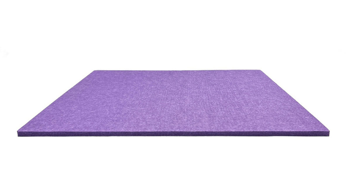 AKUSTIKPANEEL Modular Wall System rPet 52/52/0.6 cm  - Lila, MODERN, Kunststoff (52/52/0.6cm) - Jangal