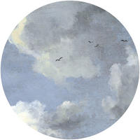 FOTOTAPET 125/125 cm  - blå, Trend (125/125cm)