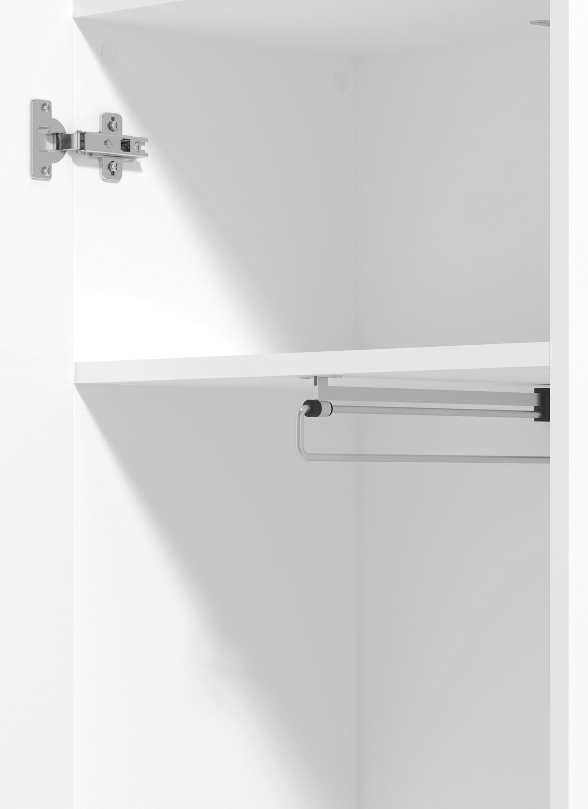 ELŐSZOBASZEKRÉNY 51,5/35/193 cm  - Artisan tölgy/fehér, Basics, faalapú anyag (51,5/35/193cm) - Xora