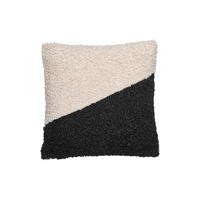 ZIERKISSEN  45/45 cm   - Schwarz, Basics, Textil (45/45cm)