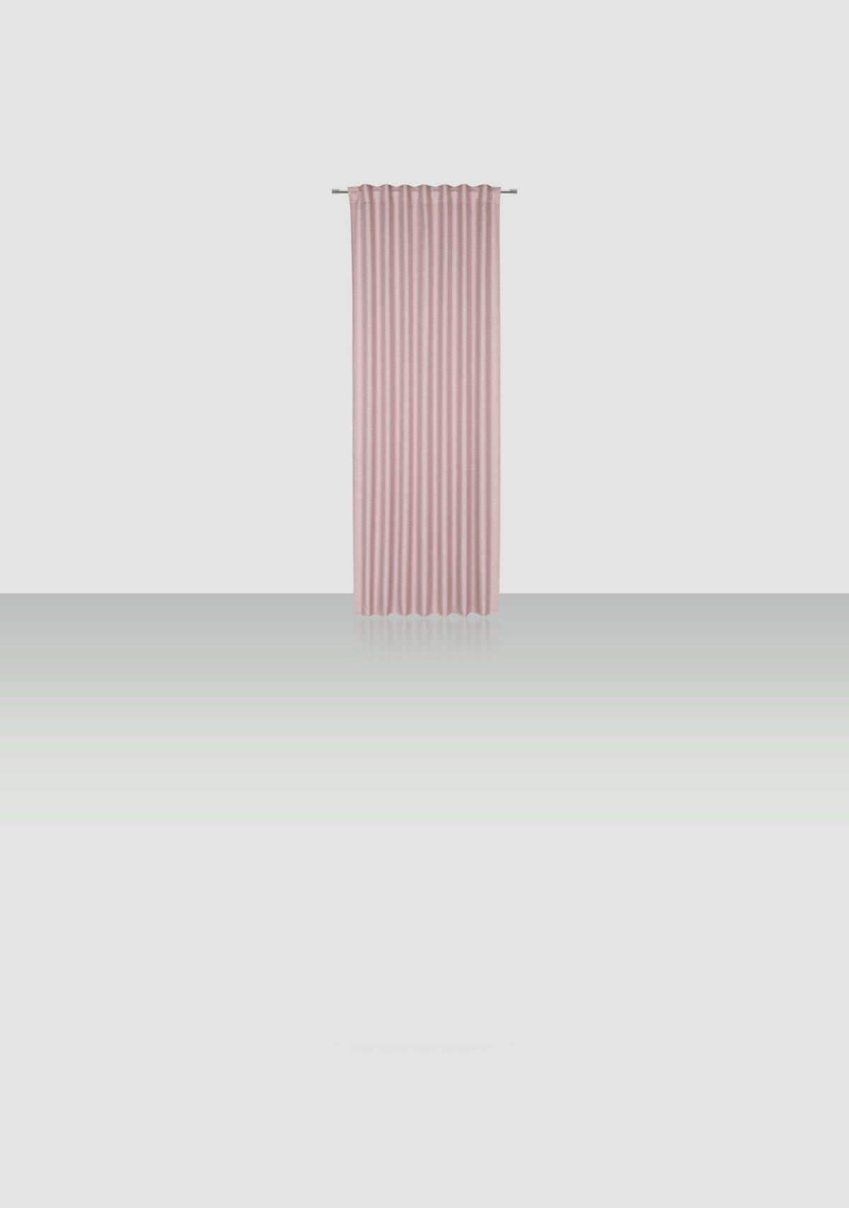 HOTOVÝ ZÁVĚS, neprůsvitné, 140/255 cm - růžová, Basics, textil (140/255cm) - Novel