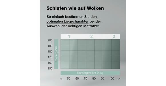KALTSCHAUMMATRATZE 80/200 cm Höhe ca. 21 cm - Weiß, Basics, Textil (80/200cm) - Novel