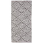 FLECKERLTEPPICH 60/120 cm Diamant Grey Grau  - Grau, Design, Textil (60/120cm) - Boxxx