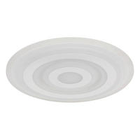 LED-TAKLAMPA ALOIS 40/5 cm  - vit/opal, Klassisk, metall/plast (40/5cm) - Globo