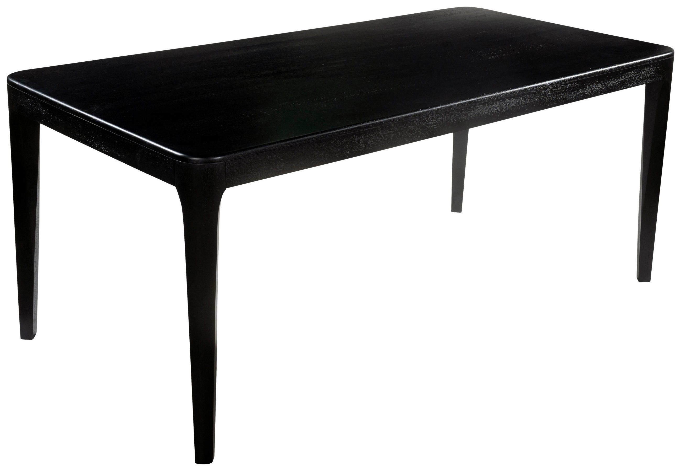 ESSTISCH in Holz 180/90/76 cm  - Schwarz, Trend, Holz (180/90/76cm) - Ambia Home