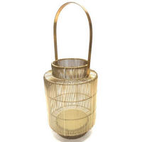 LATERNE - Goldfarben, KONVENTIONELL, Metall (20/20/29cm)