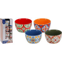 SET SERVERINGSSKÅLAR 10 cm   - multicolor, Design, keramik (10cm)