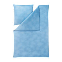 BETTWÄSCHE Pippa Interlock-Jersey 155/220 cm  - Blau, Basics, Textil (155/220cm) - Estella