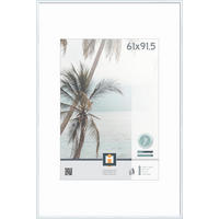 BILDERRAHMEN 61/91,5 cm  - Weiß, Basics, Glas/Kunststoff (61/91,5cm)