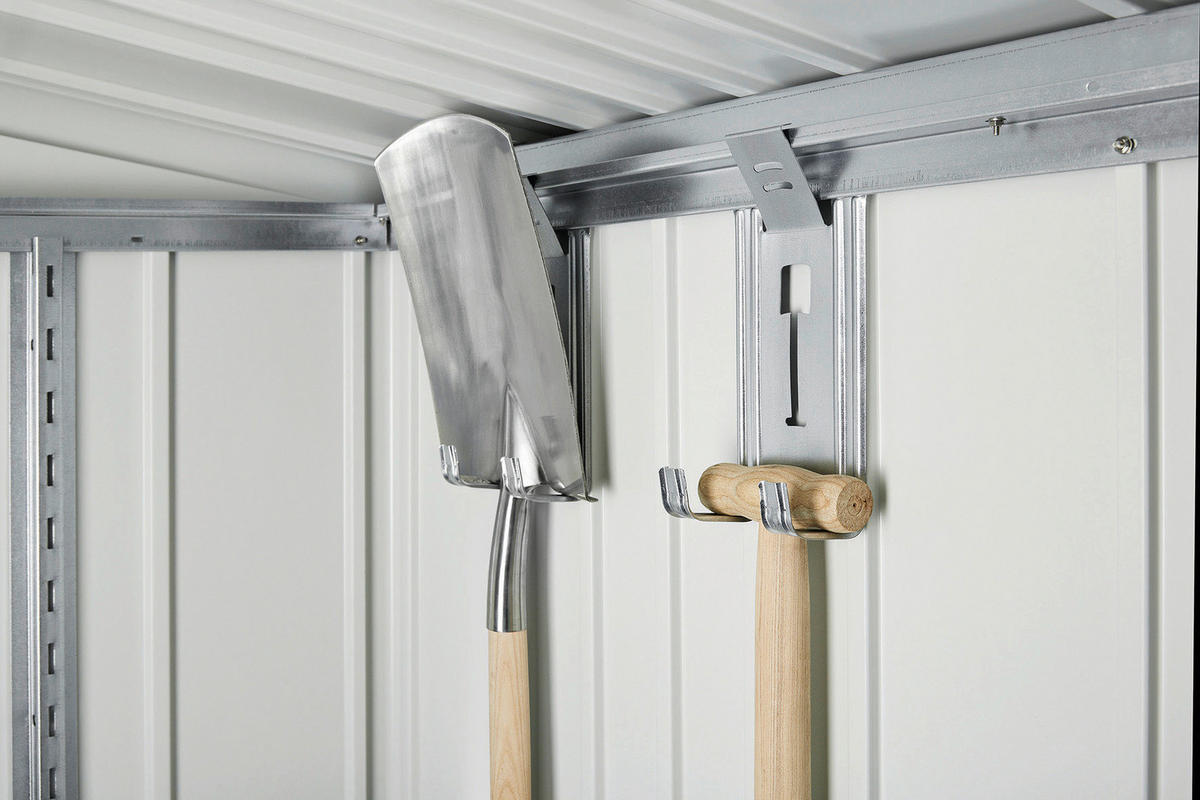 GERÄTEHALTER 13/30/9,5 cm  - Alufarben, Design, Metall (13/30/9,5cm) - Biohort