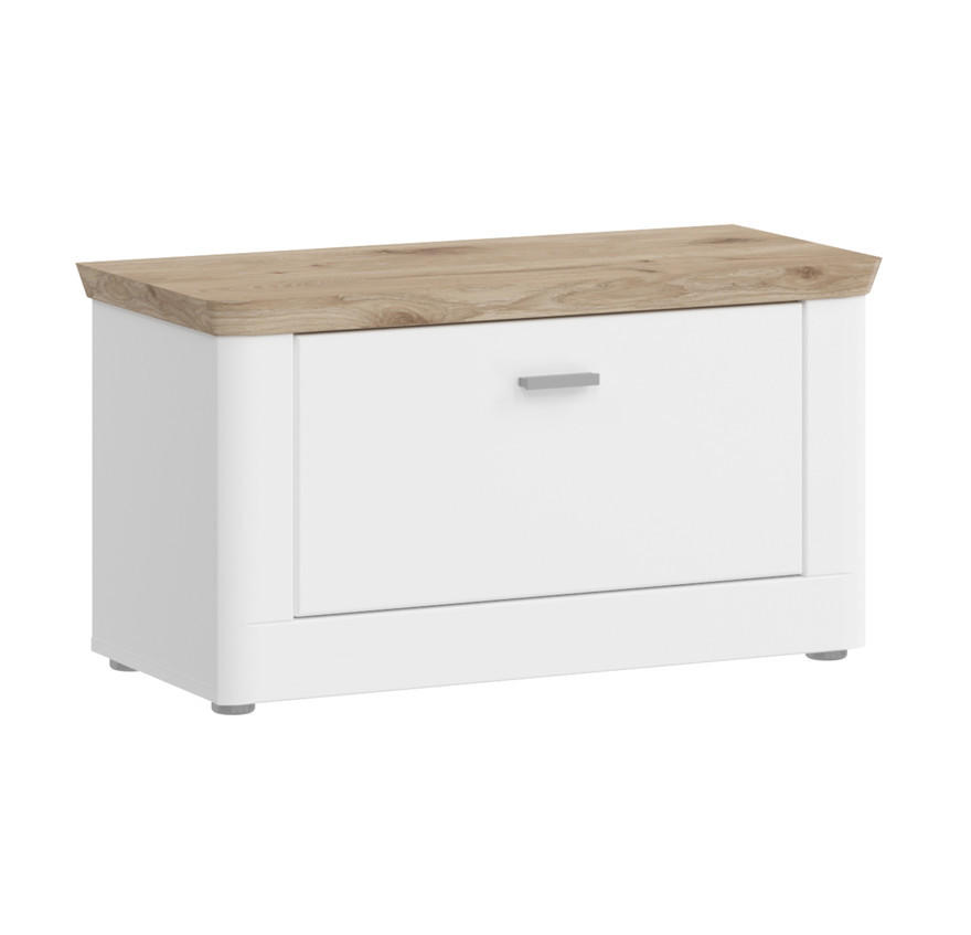 GARDEROBENBANK in 79/44/37 cm - LIFESTYLE, Holzwerkstoff/Kunststoff (79/44/37cm) - MID.YOU