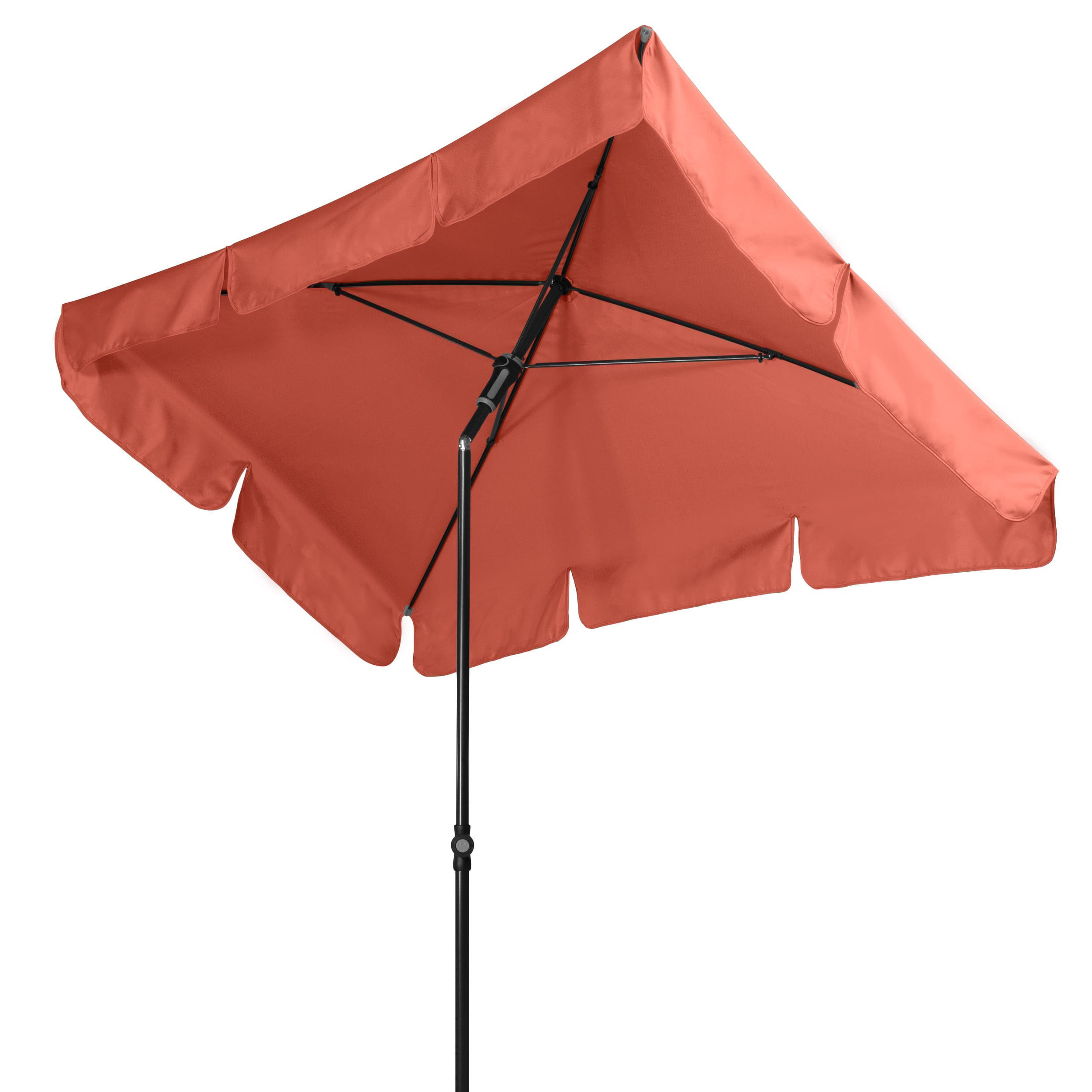 SONNENSCHIRM 120x225 cm Terracotta  - Anthrazit/Terracotta, Basics, Textil/Metall (120/225cm) - Doppler