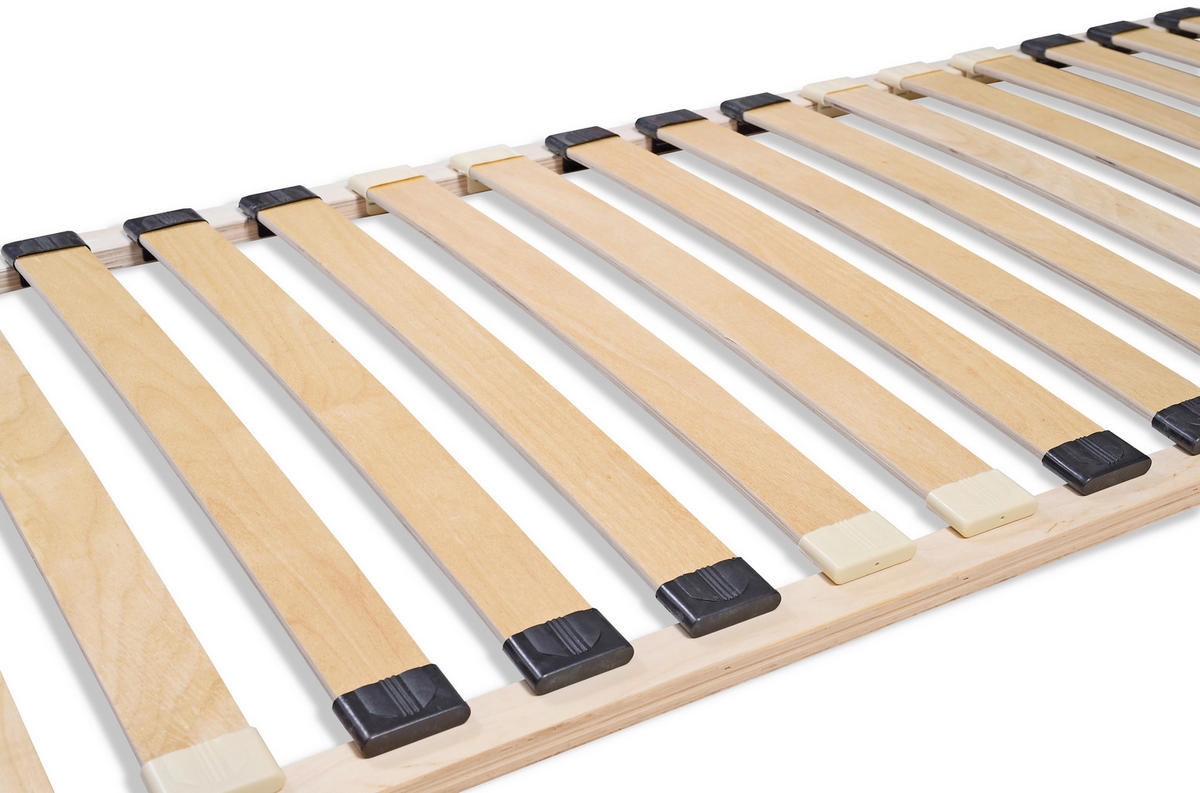 LATTENROST BASIC FRAME SLIM 28 NV, 100/200 cm, Kernbirke  - Birkefarben/Erlefarben, Basics, Holz/Holzwerkstoff (100/200cm) - MID.YOU