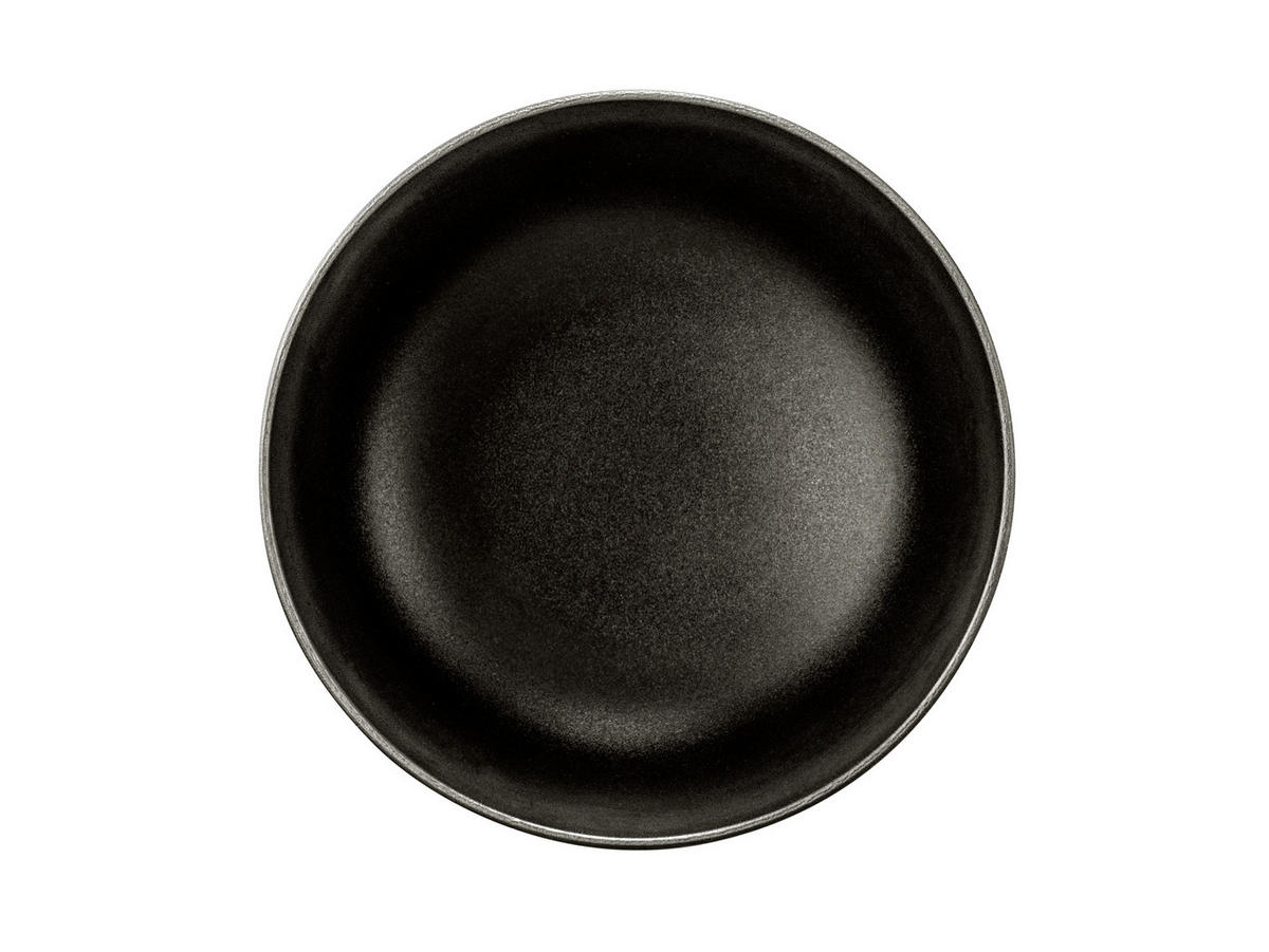SCHALE Liberty velvet black 17,5 cm  - Schwarz, Basics, Keramik (17,5cm) - Seltmann Weiden