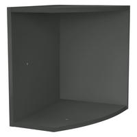 AUFSATZSCHRANK 30/40/38 cm  in  - Graphitfarben, KONVENTIONELL, Holzwerkstoff (30/40/38cm) - Xora