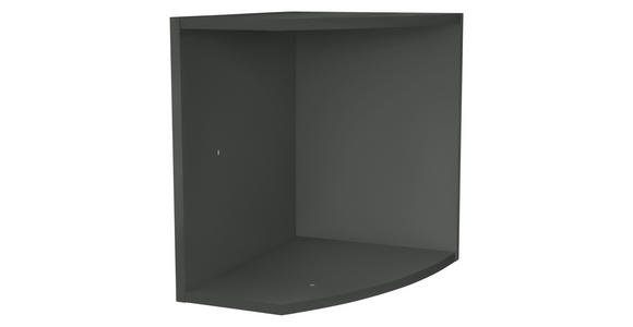 AUFSATZSCHRANK 30/40/38 cm   - Graphitfarben, KONVENTIONELL, Holzwerkstoff (30/40/38cm) - Xora