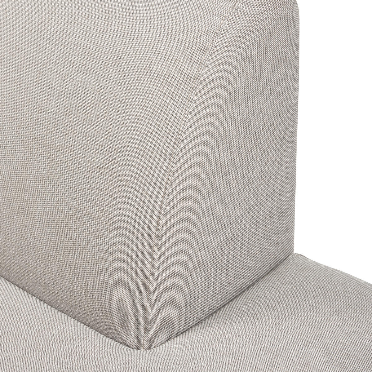 LOUNGEGARNITUR 168/258 cm Aluminium  - Sandfarben, MODERN, Textil/Metall (168/258cm) - Livetastic