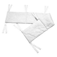 TEKSTILNA OGRADICA ZA KREVETAC   - bela, Osnovno, tekstil (25/170cm) - Patinio