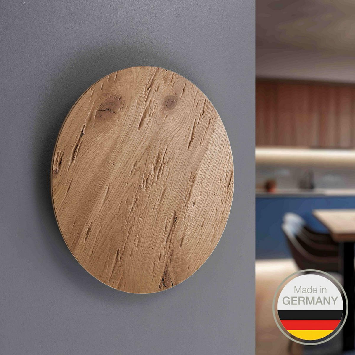 LED-WANDLEUCHTE 661 40 cm  - Wildeiche, Natur, Holz (40cm) - Ambiente