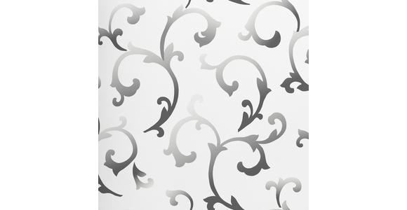 Bettwäsche Sansa 140/200cm Weiß/Schwarz - Schwarz/Weiß, ROMANTIK / LANDHAUS, Textil - James Wood