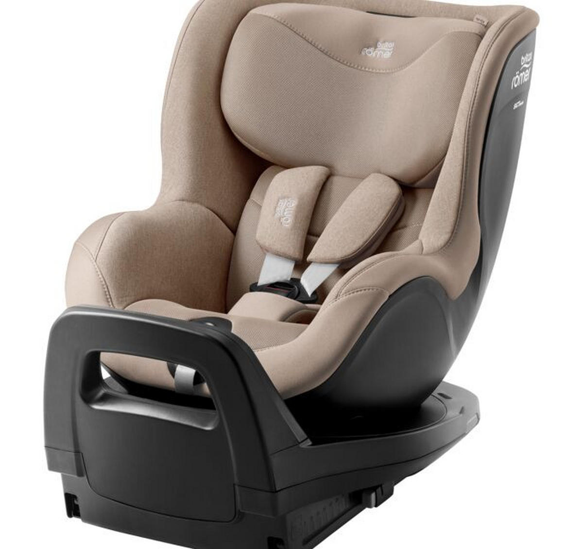REBOARDER-KINDERSITZ Dualfix Pro M  - Hellbraun, Basics, Kunststoff/Textil (44/48/74cm) - Britax Römer