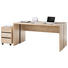 SCHREIBTISCH - Eichefarben, Design, Holzwerkstoff (160/76/80cm) - Xora SCHREIBTISCH - Eichefarben, Design, Holzwerkstoff (160/76/80cm) - Xora