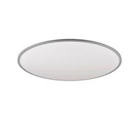 LED-DECKENLEUCHTE 100/5 cm   - Titanfarben, Basics, Metall (100/5cm) - Trio Leuchten