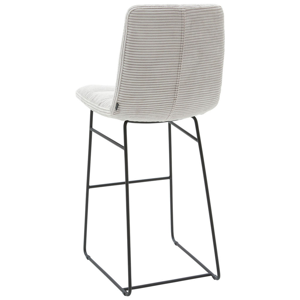 Thumbnail - Dieter Knoll Barhocker, Hellgrau, Textil, Kufe, 52x122x66 cm, Blauer Engel, Oeko-Tex® Standard 100, DGM-Klimapakt, DGM-E...